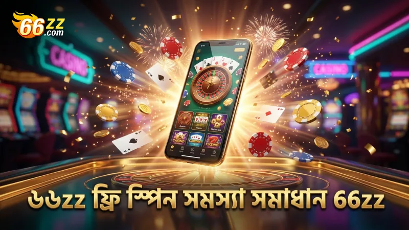 ৬৬zz প্ল্যাটফর্মে ফ্রি স্পিন সমস্যা ও নির্ভরযোগ্য সমাধান।