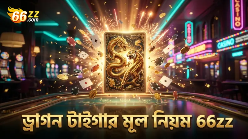 ড্রাগন টাইগার গেমের মূল নিয়ম ও খেলার স্ট্রাকচার।
