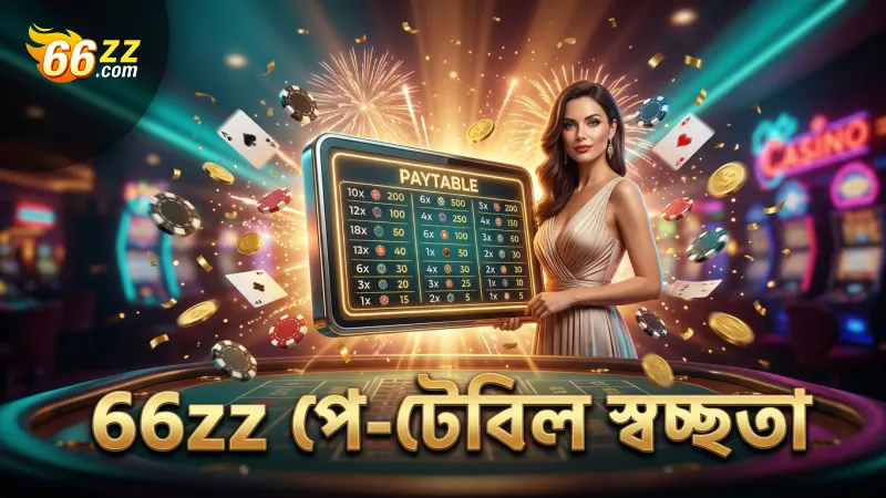 66zz নিশ্চিত করে এল ডোর্যাডো স্লটের পে-টেবিলের স্বচ্ছতা।