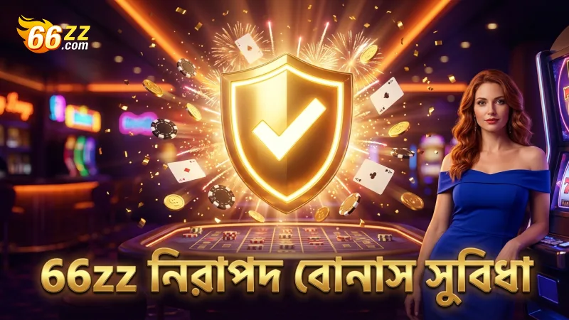 নিরাপদ এবং শর্তবিহীন 66zz বোনাস সুবিধা
