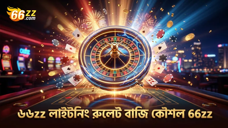 ৬৬zz তে লাইটনিং রুলেটের গুণক স্ট্রাইক বুঝে বাজি করুন