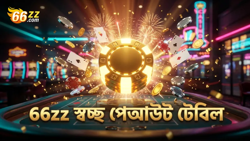 66zz প্ল্যাটফর্মের স্বচ্ছ পেআউট টেবিল বিশ্বাসযোগ্যতা বাড়ায়