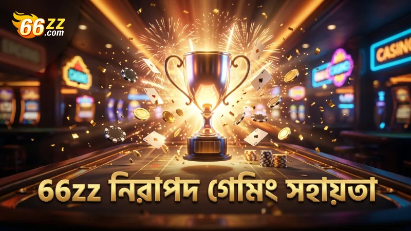 66zz নিরাপদ গেমিং নিশ্চিত করতে নিয়মিত হেল্পলাইন সহায়তা দেয়