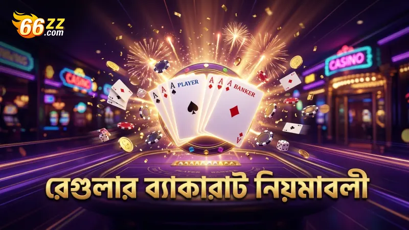 রেগুলার ব্যাকারাটে বাজি ধরার ধাপে ধাপে নিয়ম